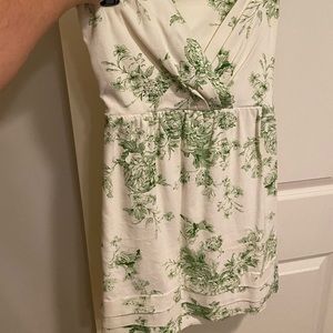 Sleeveless floral sundress